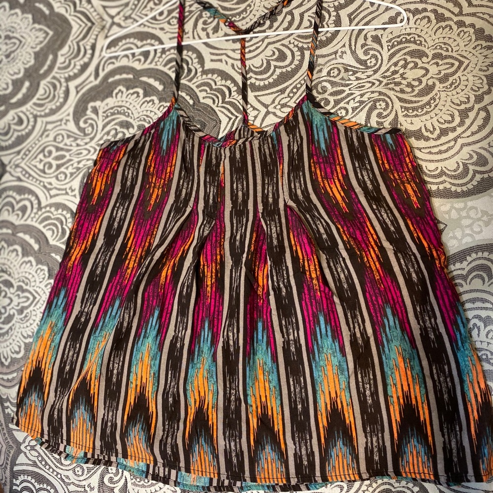 Spaghetti strap tank top